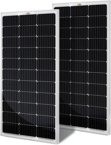 Miniatura 14 de RICH SOLAR Panel solar monocristalino de celda 9BB de 100 vatios, 12 voltios, batería de carga de módulo solar de alta eficiencia para caravana