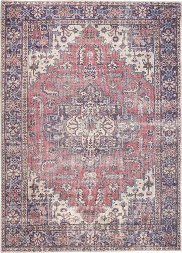 Miniatura 109 de GLN Rugs Traditional Collection - Alfombra de felpilla lavable a máquina, tradicional lavable, antideslizante, alfombra de felpilla de pelo corto