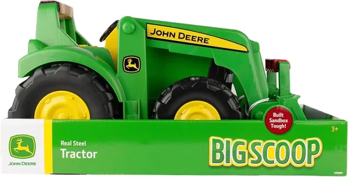 Miniatura 5 de John Deere TBEK35850 - Tractor grande de 21 pulgadas, color verde