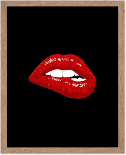 Miniatura 63 de Poster Master Impresión de labios dorados, póster de mordida de labio, arte moderno y minimalista, regalo bohemio para hombres y mujeres, diseño