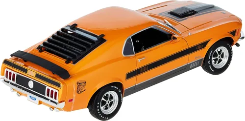 Miniatura 2 de Maisto 1:18 Edición Especial 1970 Ford Mustang Mach 1, Naranja, Escala 1:18