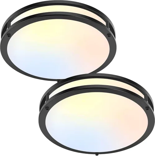 Miniatura 21 de Lámpara de techo LED de montaje empotrado de 36 W, lámpara de techo LED de 13 pulgadas 3600 LM, lámpara de techo moderna 2700 K/3000 K/4000 K/5000