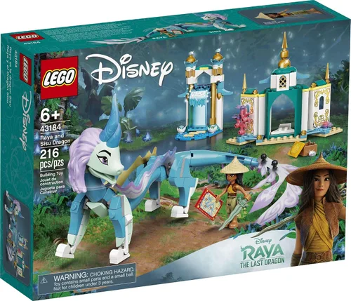 Miniatura 4 de LEGO Disney Raya y Sisu Dragon 43184; un juguete único y kit de construcción; lo mejor para niños a los que les gustan las historias con dragones