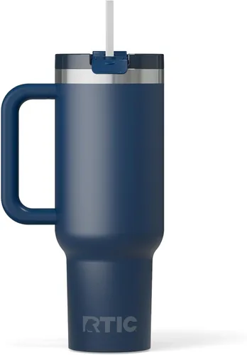 Miniatura 30 de RTIC Vaso Tumbler de Viaje por Carretera de 30 oz con Doble Pared Revestido de Cerámica Aislado Taza Portátil de Café de Viaje de Acero Inoxidable