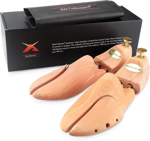 Miniatura 7 de RaxCollection Árbol de zapatos de cedro para hombres y mujeres 1 par Organizador de zapatos de madera español de primera clase Gran regalo