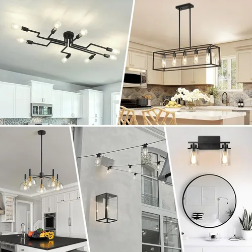 Miniatura 7 de Svater – Bombillas LED vintage con diseño Edison, 6 vatios equivalentes a 60 vatios, luz blanca neutra de alta luminosidad 4000K, bombillas