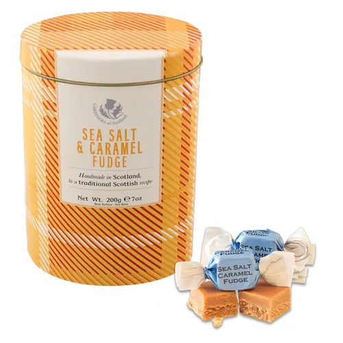 Miniatura 15 de Gardiners of Scotland Lata de Fudge Artesanal 250g (8.82 oz), Fudge de Vainilla Thank You Dogs