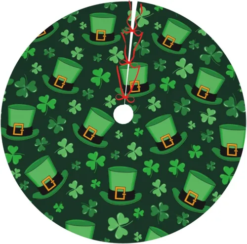Miniatura 14 de Alfombra de césped de fútbol americano, divertido deporte, verde, 36 pulgadas, falda de árbol de Navidad, tapete, suministros divertidos