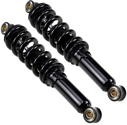 Paquete de 2 amortiguadores traseros de 9.843 in, 9.8 pulgadas, carga Sensa-Trac para Dirt Pit Bike Motocicleta, 1200 libras