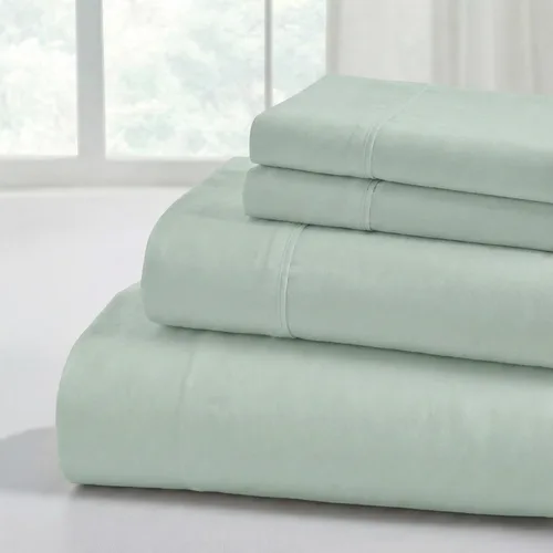 Miniatura 20 de Modern Threads Sábanas Sólidas de Microfibra Suave - Sábanas de Cama de Microfibra Lujosas - Incluye Sábana Plana, Sábana Ajustable con Bolsillos 06