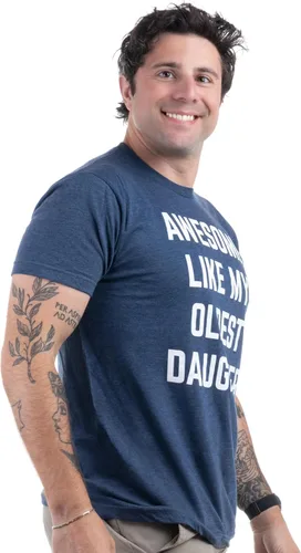 Miniatura 26 de Awesome Like My Daughter - Camiseta divertida con texto en inglés "Good Like My Daughter", camiseta de humor sarcástico para papá, abuelo, papá