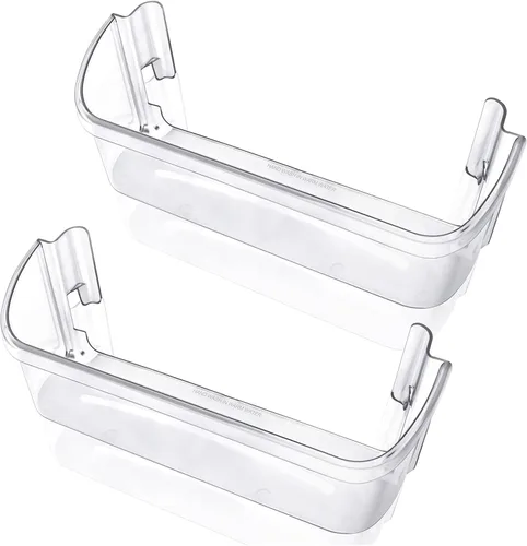 MEJORADO Paquete de 2 240323002 Estante de Bandeja de Puerta de Refrigerador Compatible con Frigidaire y Kenmore los 2 Estantes Inferiores en el