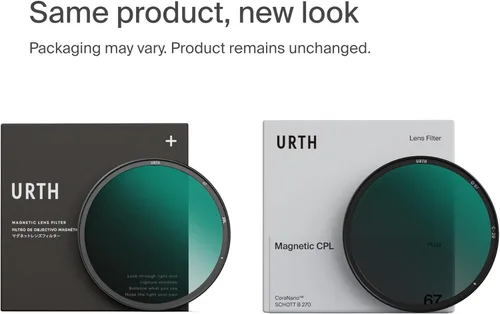 Miniatura 6 de Urth Filtro de lente polarización circular magnética (CPL) de 1.535 in (Plus+) - 20 capas nano-revestido, diseño delgado para polarización de lentes