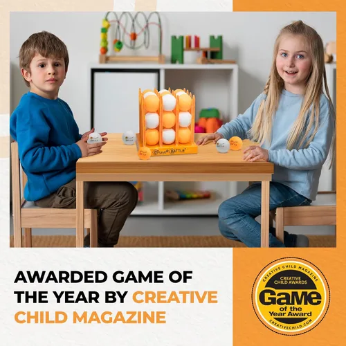 Miniatura 6 de Juego de mesa Bounce Battle™ Set – Edición Marmolada – Juego rápido en familia y para fiestas para niños, adolescentes y adultos – Estrategia