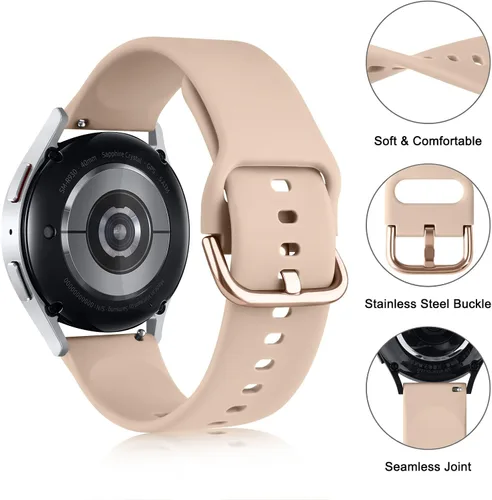 Miniatura 5 de Meliya Bandas compatibles con Garmin Vivoactive 5/Vivoactive 3/Venu 2 Plus/Venu Sq/Venu Watch Band para mujeres y hombres, correa de repuesto
