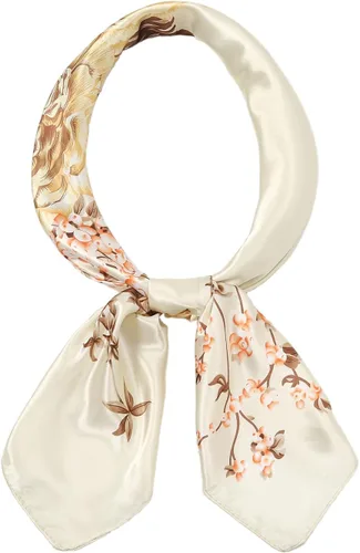 Miniatura 2 de RIIQIICHY - Bufanda para la cabeza para mujer, bufanda de satén de seda para envolver el cabello por la noche, bandana cuadrada para dormir, 35