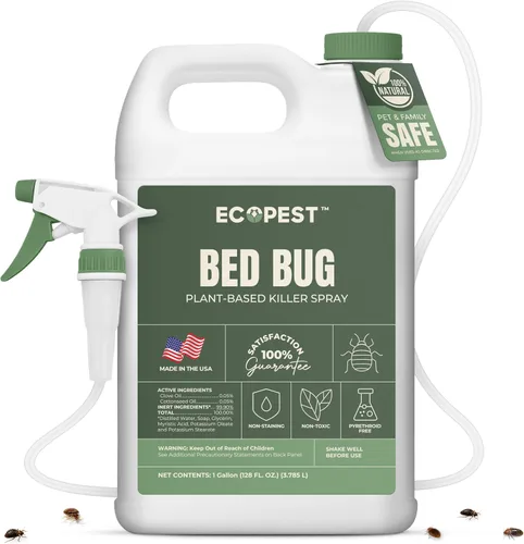 Miniatura 12 de Aerosol para chinches de cama – Natural, a base de plantas, eliminador de chinches de cama, huevos y ninfas Tratamiento doméstico seguro