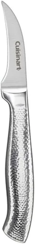 Miniatura 9 de Cuisinart Juego de cuchillos forjados de acero inoxidable martillado clásico de alto carbono con guarniciones de hoja de funda (juego de 17 piezas)