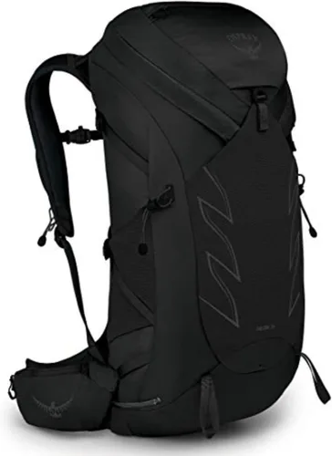 Miniatura 11 de Osprey Talon 36L - Mochila de senderismo para hombre con cinturón para la cadera, cinturón verde/negro, S/M