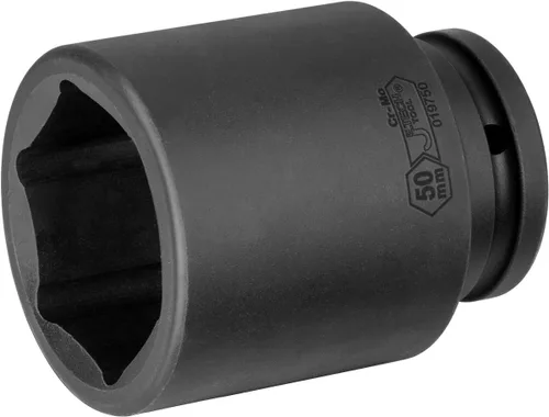 Miniatura 8 de Jetech - Llave de vaso de impacto profundo de 3/4 pulgadas con diseño de 6 puntos, aleación de acero cromo molibdeno tratada térmicamente, métrica