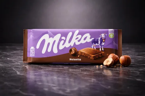 Miniatura 7 de Milka Noisette Chocolate con leche 3.17 oz (paquete de 10)