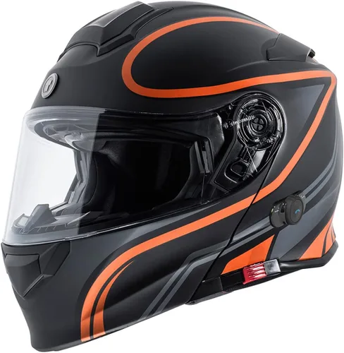 Miniatura 22 de Torc T-28B - Casco modular Bluetooth Dark Star