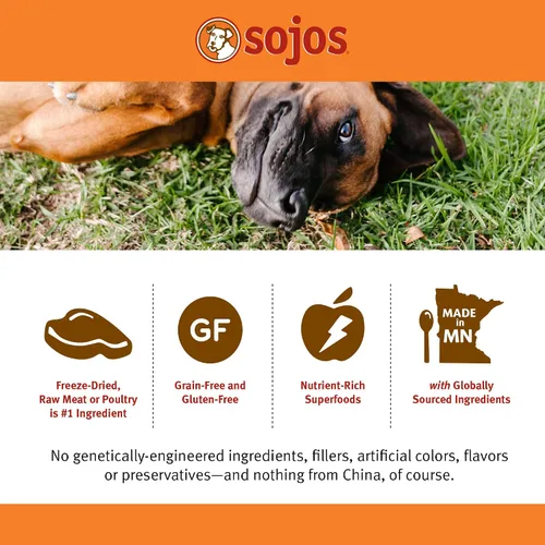 Miniatura 5 de Mezcla de comida para perros Sojos Complete, natural, sin cereales, seca y cruda, liofilizada