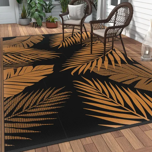 Miniatura 74 de GENIMO - Tapete reversible e impermeable para patios y exteriores, oferta, paja de plástico, para áreas grandes, campamentos, RV, pícnics, terrazas