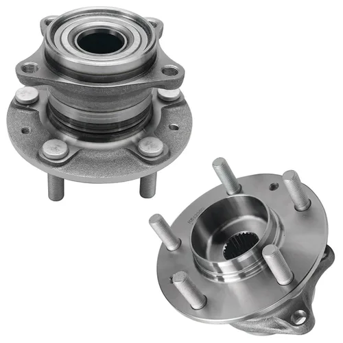 Miniatura 91 de Detroit Axle - 2.2L Bujes de rodamiento de rueda delanteros de 2 piezas para Honda Accord 90-97, 97 Acura CL, 2 rodamientos de ruedas y conjunto