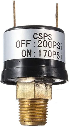 Miniatura 3 de Etopar 12V Heavy Duty 170-200 PSI Interruptor de control de presión Válvula Compresor de aire Bomba de bocina Regulador de tren de coche