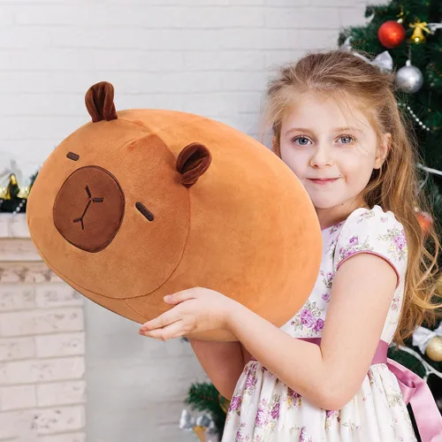 Miniatura 6 de Wepop Capybara - Peluche de 20 pulgadas, lindo peluche de Capybara, almohadas de peluche, regalos para niños, adultos, niños y niñas