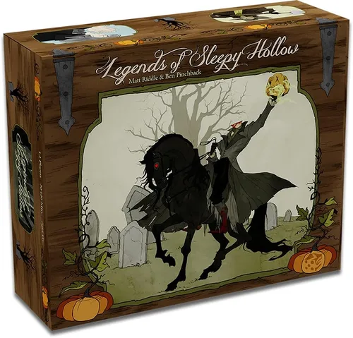 Greater Than Games | Legends of Sleepy Hollow | Juego de mesa cooperativo | Campaña de narración de terror | 1 a 4 jugadores | 30+ minutos | A