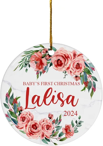 Miniatura 20 de FLOCHIL Adorno personalizado para la primera Navidad del bebé 2023, adorno de la primera Navidad de los bebés 2023, regalo para niños, bebés
