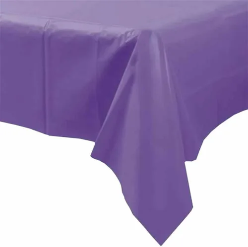Miniatura 8 de Mantel de plástico negro azabache, 54 x 108 pulgadas (1 unidad), elegante esencial para eventos, perfecto para fiestas, bodas y ocasiones especiales