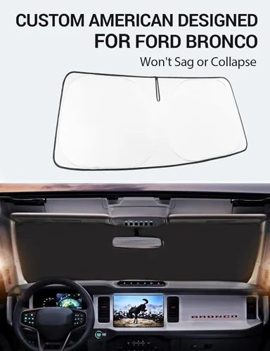 Miniatura 142 de Proadsy Parasol plegable para parabrisas delantero 2026, ajuste personalizado, accesorios para CRV SUV LX EX EX-L EX-L Navi Touring 2017-2022