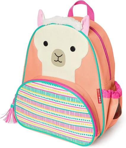 Skip Hop - Mochila para preescolar, colección Zoo, para niños pequeños de 3 a 4 años, diseño de llama