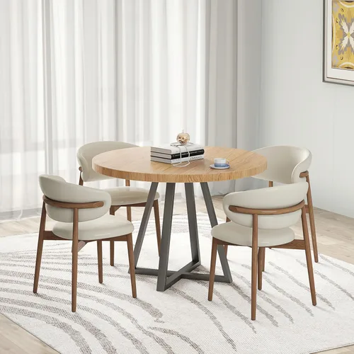 Miniatura 7 de FUSHIAIPTC Patas de metal para mesa auxiliar de 28 pulgadas, patas de mesa de comedor resistentes de 800 libras con ventosas y agujeros