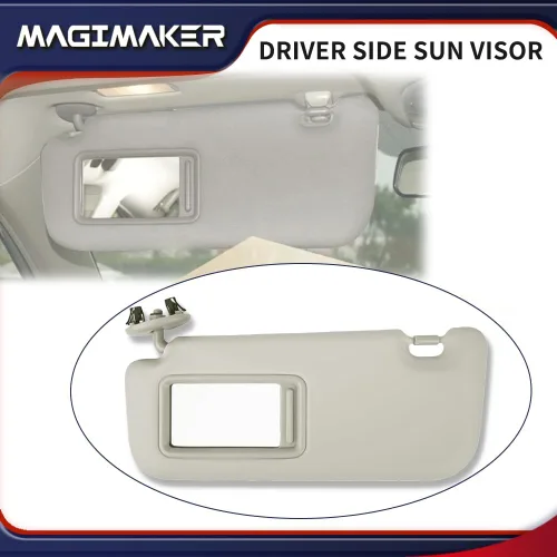 Miniatura 6 de Parasol lateral del conductor compatible con Toyota Corolla 2007 2008 2009 2010 2011 2012 2013 Reemplazo 74320-02711-E0 delantero izquierdo