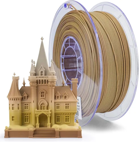 Miniatura 13 de ZIRO - Filamento PLA para impresora 3D de 0.069 pulgadas, filamento sedoso brillante multicolor para impresora 3D, cambio gradual de color PLA