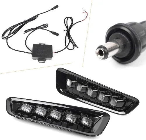 Miniatura 4 de Xotic Tech Switchback - Lámparas LED antiniebla con señal de giro de doble función, compatible con Ford F-150 Raptor 2017 en adelante, blanco/ámbar