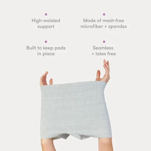 Miniatura 4 de Frida Mom Postpartum Underwear, Disposable Boyshort Panties, Seamless, Stretch Support, New Mom Essentials