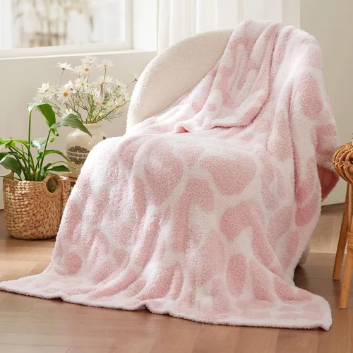 Miniatura 19 de Bedsure Manta Decorativa de Otoño para Sofá - Súper Suave, Acogedora y Cálida Manta de Punto Esponjosa, Transpirable, GentleSoft, Ligera para Cama
