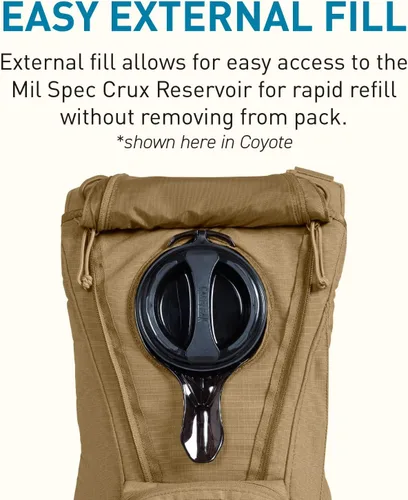 Miniatura 4 de CamelBak Ambush Mochila de hidratación táctica con vejiga de depósito Mil Spec Crux de 100 oz/3L - MOLLE, Multicam Multicámara