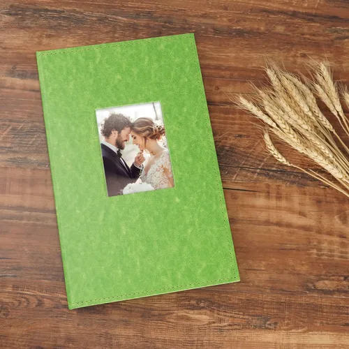 Miniatura 5 de Artmag Álbum de fotos de 4 x 6 pulgadas, 300 fotos, gran capacidad para bodas, familia, cubierta de cuero, álbumes de fotos con capacidad para 300