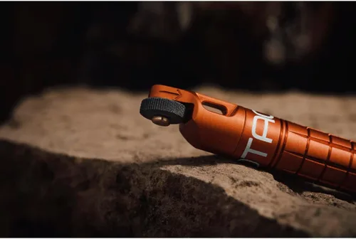 Miniatura 7 de Exotac nanoSPARK - Arrancador de fuego ultracompacto con operación con una sola mano, rueda de pedernal de alto rendimiento y compartimento de Gris