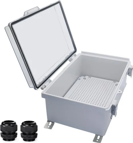 Miniatura 35 de Caja Eléctrica Impermeable a Prueba de Polvo Caja de Conexiones Resistente a la Intemperie IP67 Carcasa de Plástico ABS Caja de Proyecto