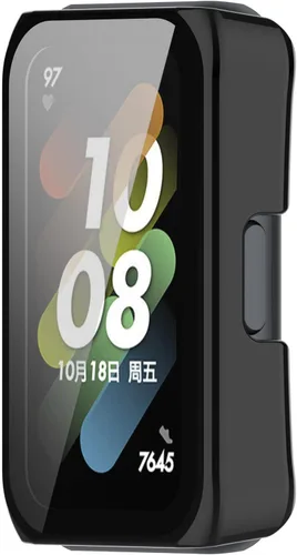 Miniatura 3 de Funda protectora de pantalla compatible con Huawei Band 7, protector de pantalla resistente a los arañazos, funda protectora completa para Huawei