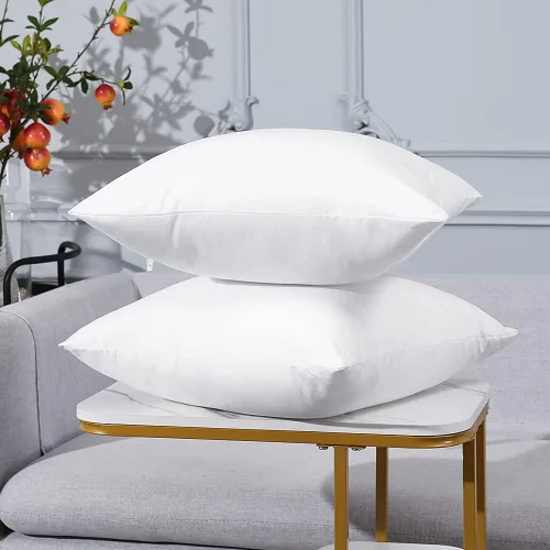 Miniatura 5 de OTOSTAR Juego de 4 rellenos de almohada de alta calidad para exteriores de 20 x 20 pulgadas, impermeables, cuadrados para jardín, patio