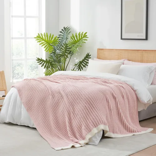 Miniatura 31 de Snuggle Sac Manta de flores de primavera para sofá, de microfibra mullida y cálida para invierno, manta floral de margaritas, lindas mantas