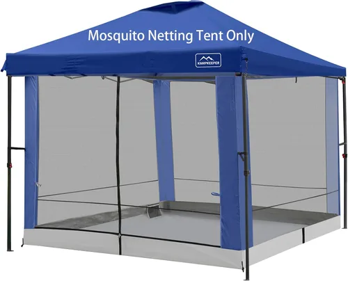 Canopy - Tienda de campaña universal para mosquiteros, convierte el kiosco de 10 x 10 pies en una tienda interior de campamento, casa de pantalla